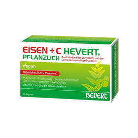 德国Hevert菲德补铁+维C 60片【德国直邮 下单请提供身份证正反面照片】
