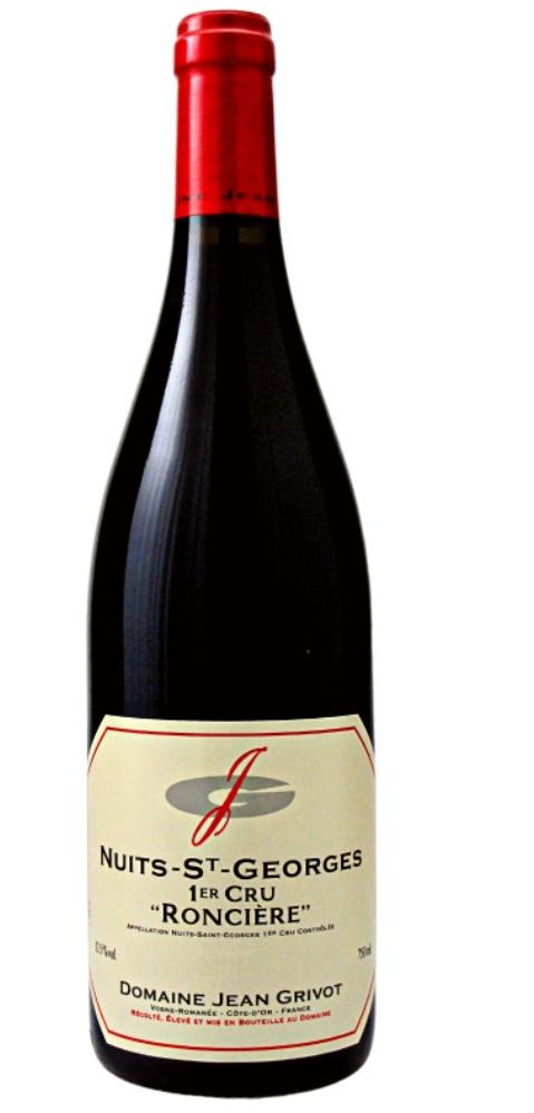 Domaine Jean Grivot Nuits-Saint-Georges 1er Cru "Ronciere"尚格里沃酒庄夜圣乔治一级葡萄园朗希勒干红葡萄酒2020会员价2090 商品图0
