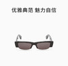 ALEXANDER MCQUEEN 黑色女士飞行员太阳镜 商品缩略图0