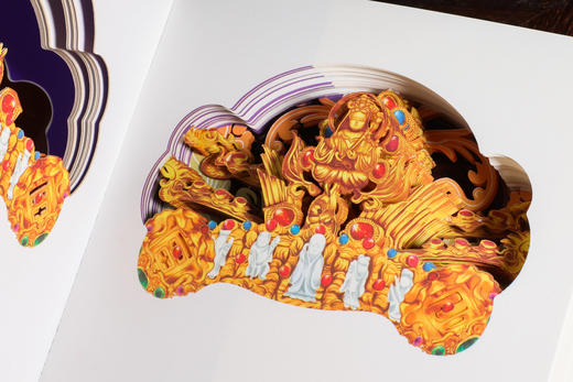 饰代风华立体镂空手账本 商品图4