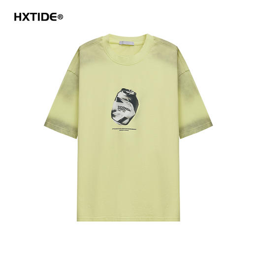 【新品上新】HX 夏季圆领短袖T恤宽松重磅C102520110101 商品图0