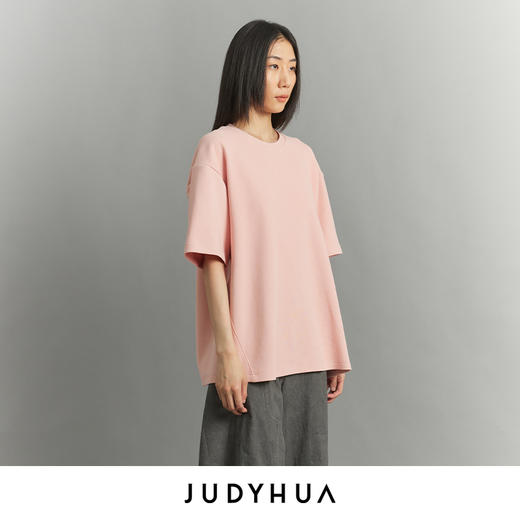 JUDYHUA 沉睡系列极简圆领T恤 商品图1