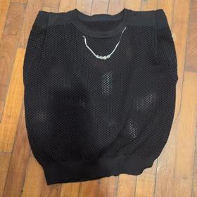 NC领口装饰镂空毛织背心50314夏季050622663871