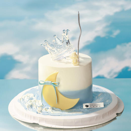 【月光下的温柔海风】1.5磅  香草奶油芒果夹心口味 商品图7