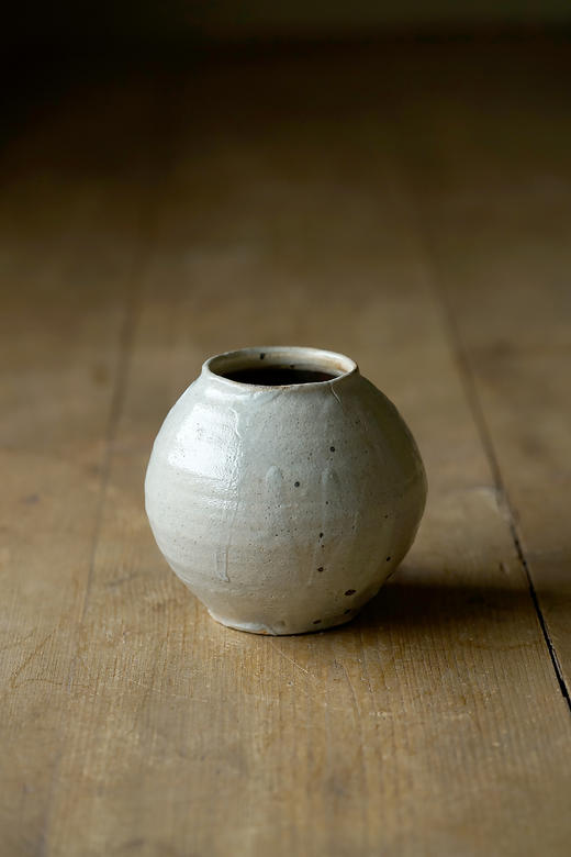 尾形笃57A薪粉引｜小壶 商品图6