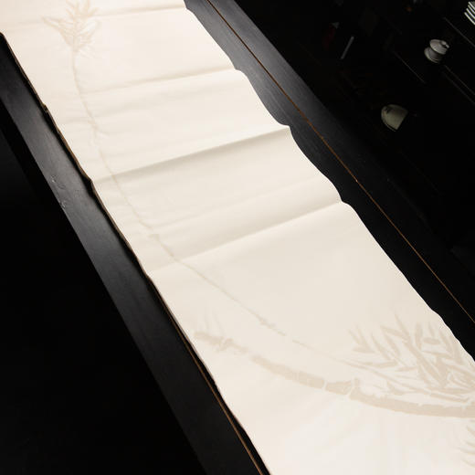 70年代十竹斋制木版水印尺八屏大画笺(竹，单张) 商品图3