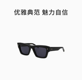 VALENTINO 黑色女士方形太阳镜