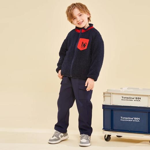 【2025反季抄底清仓】  龙之涵 儿童加绒保暖防风裤 中大童保暖裤子童装 A类标准龙之涵 商品图5