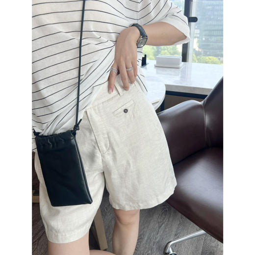 2506411    天丝亚麻 休闲短裤 商品图3