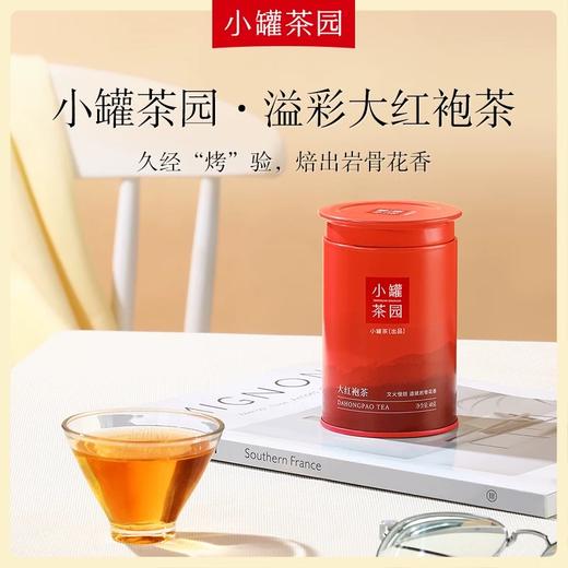 小罐茶园溢彩系列普洱熟茶60g2罐+大红袍茶40g2罐+滇红茶55g2罐【发中通物流】搭配咖色礼盒和手提袋哦适合自饮和送人 商品图9