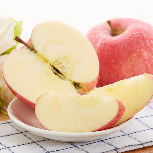 【宜昌助农馆】 脆甜多汁 新鲜洛川红富士苹果 精选大果 礼盒装12枚 商品图5