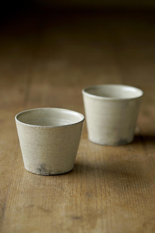 尾形笃61薪陶石粉引｜猪口 商品图0