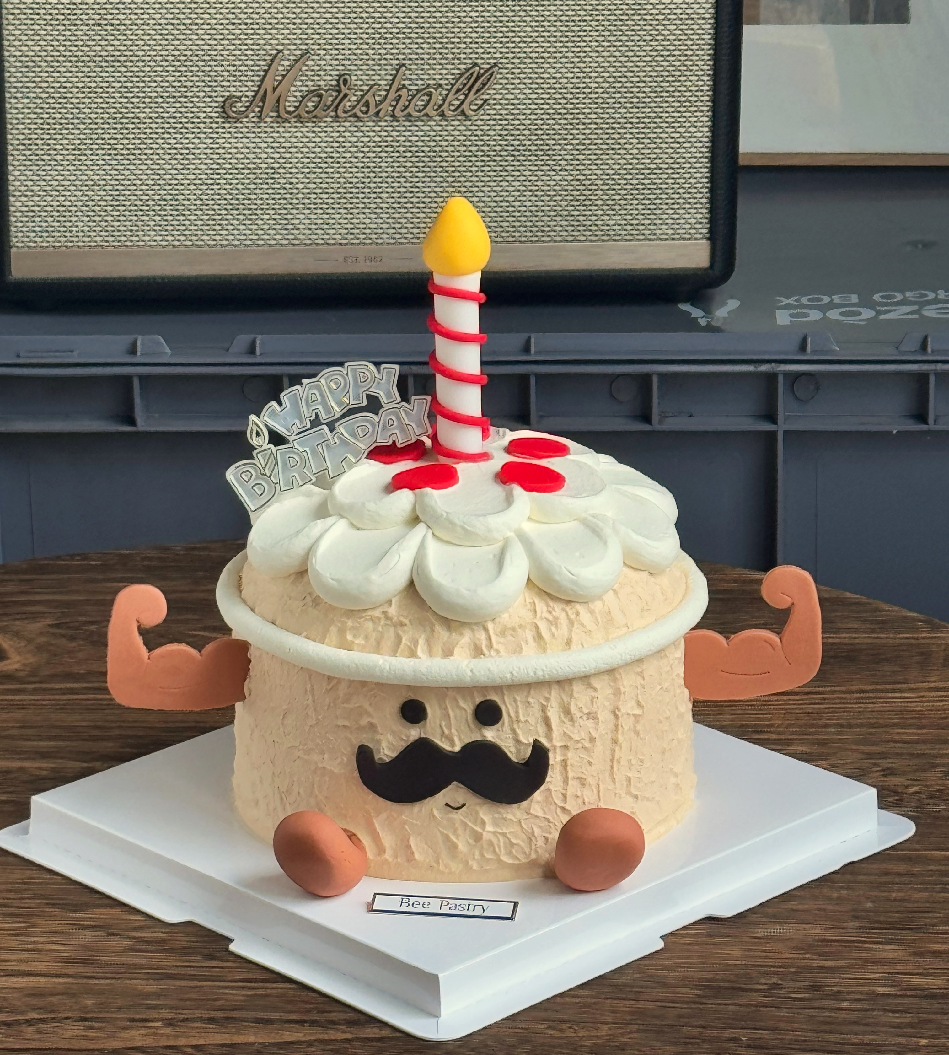 可爱蜡烛肌肉男G款