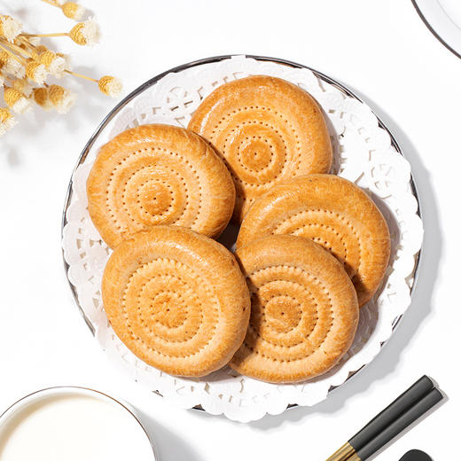 【包邮直发】安居尔 牛乳de小馕 (原味) 1kg/盒（内含约33个，独立小包装） 商品图4