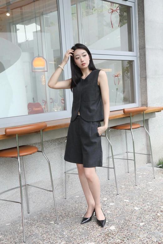 LPIUTY品牌直发！格蕾系秀款奢级TR重工马甲C21924320/短裤C21925028 商品图5