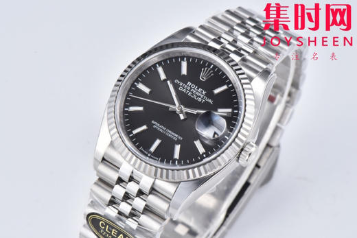 C厂劳力士日志型36mm 黑色盘 3235机 五珠链 904L钢 男士腕表 小手腕福音 商品图3