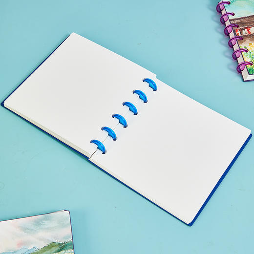 小林漫画 活页本蘑菇扣手账本——速写城市系列 商品图5