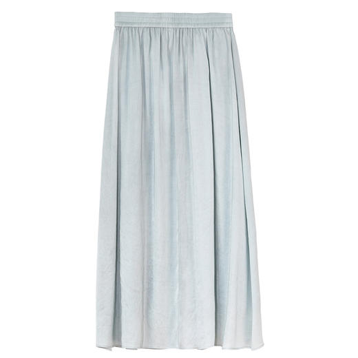 牧衣游原创 12姆米桑蚕丝炒色半身裙质朴复古禅意宽松半裙 去野 商品图4