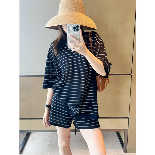 2506413   散步套装 条纹中袖tee，日本醋酸 商品图8
