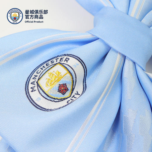 【官方正版】曼城俱乐部 | 蓝白拼色蝴蝶结发卡女生头饰 商品图3