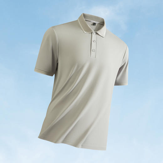 【含桑蚕丝】圣得西男士POLO衫2025夏季新款休闲百搭翻领短袖T恤 商品图6