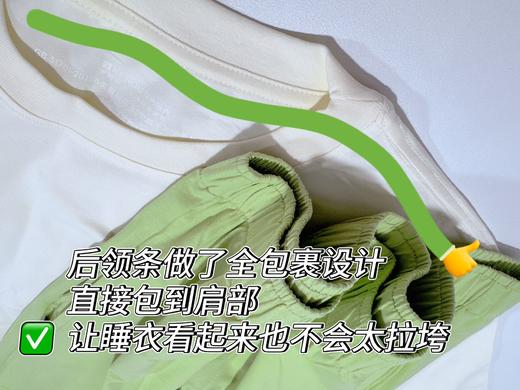 亲子款睡衣~夏夜也能清爽舒适❗️【可肉国标A类睡衣套装】95%棉+5%氨纶，舒适又耐穿！超柔软，0黏感、0甲醛、0芳香胺染料，敏感肌也能放心穿 商品图9