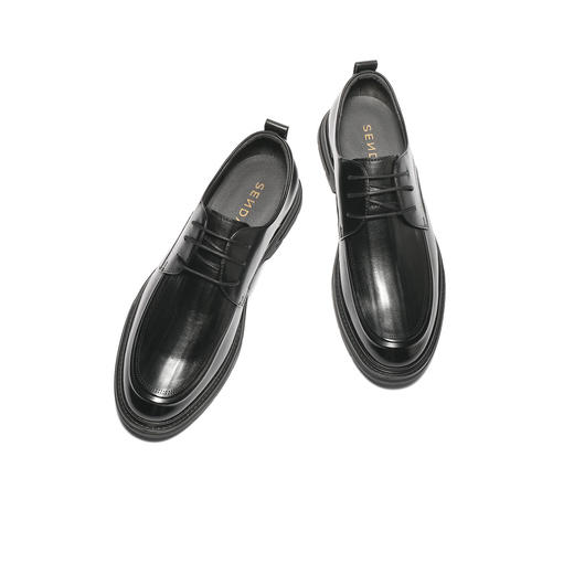 【云粉节】BF楼 森达正装皮鞋2025秋季新款简约通勤舒适商务男鞋1XQ01吊牌价1099活动价499 商品图0