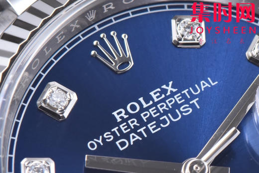 C厂劳力士日志型36mm 蓝盘钻面 3235机 五珠链 904L钢 男士腕表 小手腕福音 商品图2