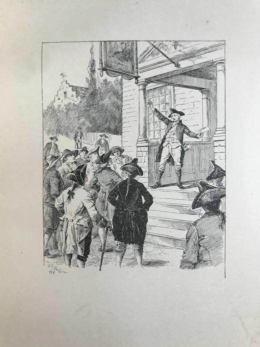 限量250册！1888年 华盛顿·欧文《瑞普·凡·温克尔》 数十幅精美插图 漆布精装大16开 商品图6