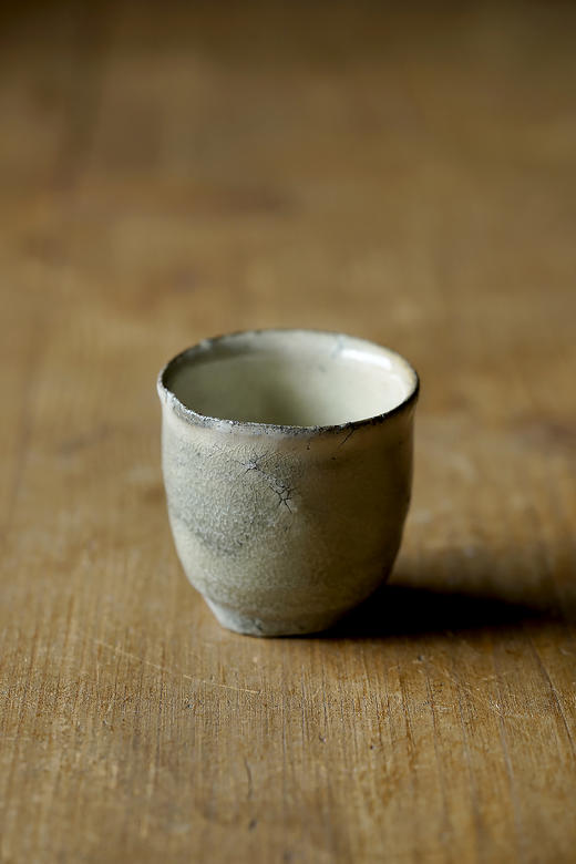 尾形笃45荒山粉引｜小筒杯 商品图6