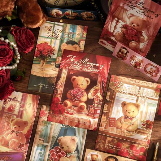 小熊浪漫屋系列长方形贺卡（图案随机） 商品图0