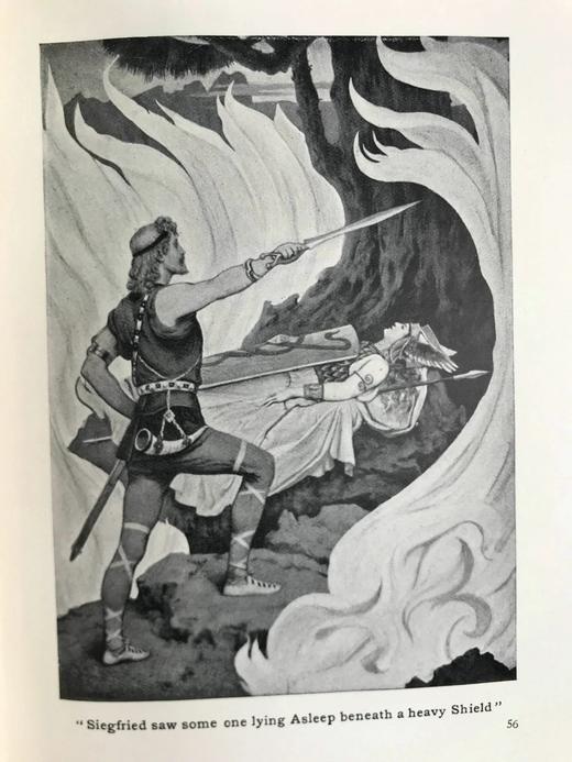 1910年 瓦格纳故事集 16幅插图 漆布精装32开 商品图9