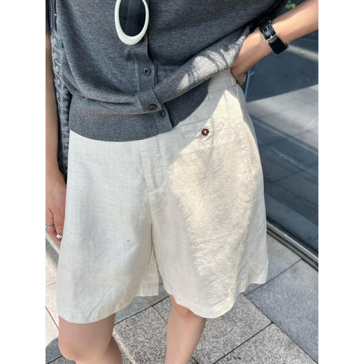 2506411    天丝亚麻 休闲短裤 商品图11