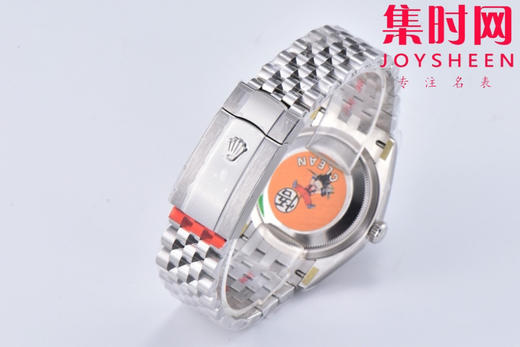 C厂劳力士日志型36mm 黑盘钻面 3235机 五珠链 904L钢 男士腕表 小手腕福音 商品图7