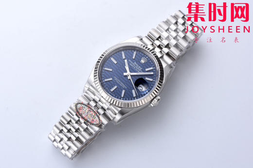 C厂劳力士日志型36mm 格纹条丁面 3235机 五珠链 904L钢 男士腕表 小手腕福音 商品图3