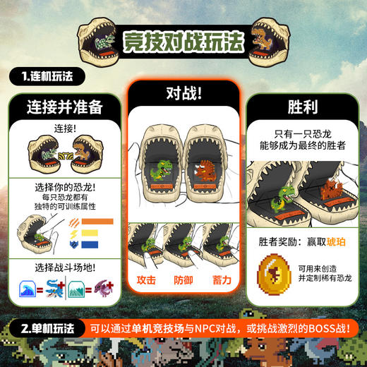 斯平马斯特Spin Master Bitzee比斯电子精灵宠物侏罗纪版 商品图3