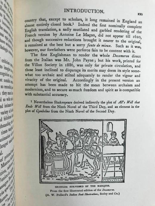 薄伽丘《十日谈》（全2卷合订1册） 路易·查隆16幅经典插图 漆布精装大32开 商品图11