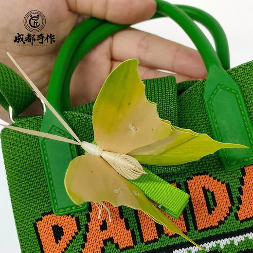 【非遗棕编蝴蝶夹】成都手作非遗棕编蝴蝶装饰 明星同款蝴蝶饰品 多色可选 纯手工编织非遗国潮风配饰【非物质文化遗产】【匠心手作】 商品图10