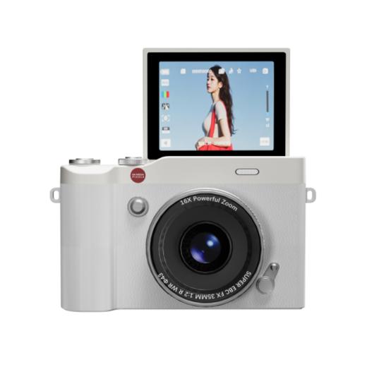 有了这款ccd，从此出片和呼吸一样简单‼️【Y02翻转屏幕CCD相机 】随手一拍就是大片氛围感📸 某宝随便一搜都是💰300+ 开团价💰只需129  商品图4