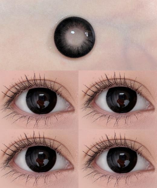 EallaGirl年抛美瞳 咕噜大黑 14.5mm 商品图0