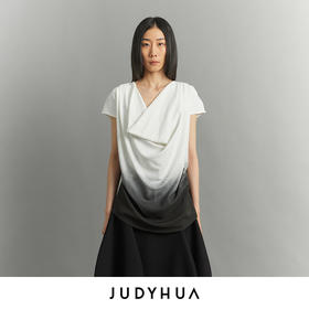 JUDYHUA 曙光系列V领短袖T恤