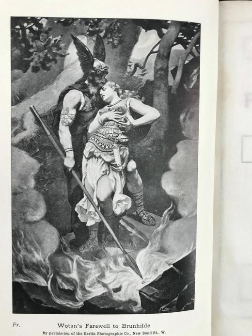 1910年 瓦格纳故事集 16幅插图 漆布精装32开 商品图2