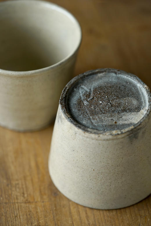 尾形笃61薪陶石粉引｜猪口 商品图1