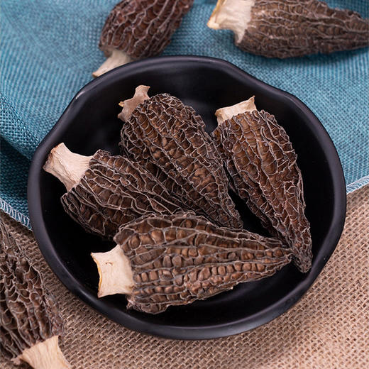 【精选干货羊肚菌】野味香肉厚精选货菇菌自然农家新鲜晒干货炖汤品菇菌类 商品图4