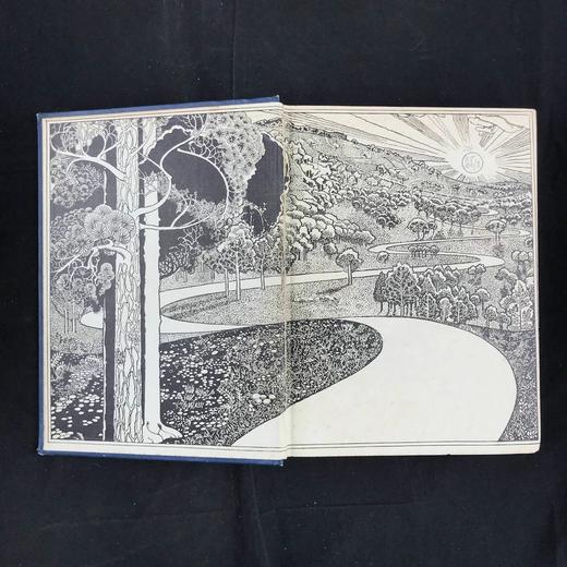 1913年 卢卡斯《宽广大道》 16幅彩色手工贴图 漆布精装16开 商品图2