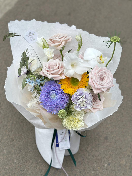 手打，手撕纸长支花束 商品图2