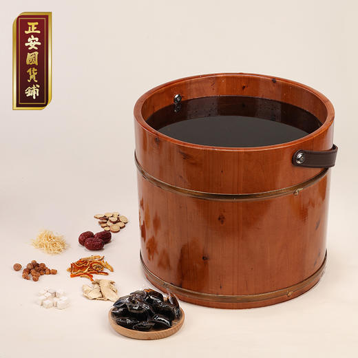 正安温旦足浴凝珠/清府足浴凝珠 经典古方 茯苓陈皮甘草生姜等八味植物  8g*56颗/盒 商品图1
