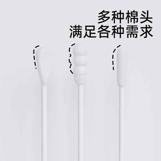 【细致清洁，柔软亲肤】棉签婴儿双头棉棒 宝宝专用挖耳勺 新生幼儿童清洁 掏耳朵鼻屎木棒-QQ 商品图3