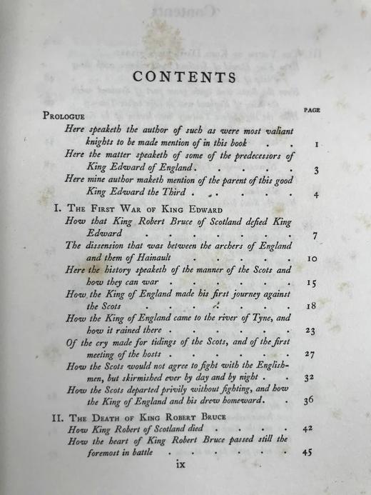 1900年 傅华萨在英国 24幅插图 漆布精装大32开 商品图4