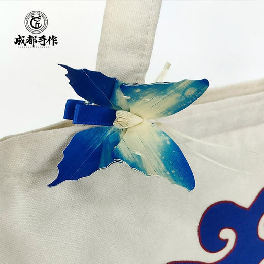 【非遗棕编蝴蝶夹】成都手作非遗棕编蝴蝶装饰 明星同款蝴蝶饰品 多色可选 纯手工编织非遗国潮风配饰【非物质文化遗产】【匠心手作】 商品图4